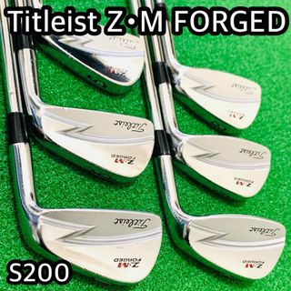 タイトリスト(Titleist)の6438 Titleist Z・M FORGED タイトリスト　6本　S200(クラブ)