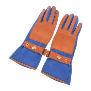 ヴィヴィアンウエストウッド(Vivienne Westwood)のVivienne Westwood 手袋 - 青xオレンジ系 【古着】【中古】(手袋)