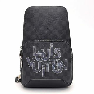 ルイヴィトン(LOUIS VUITTON)のLOUIS VUITTON ルイヴィトン アヴェニュー・スリングバッグ ダミエ・グラフィットキャンバス ボディバッグ ウエストポーチ●メンズ ダミエ・グラフィット N40274 CA0220(ボディーバッグ)