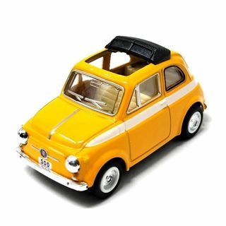 Majani マイアーニ 　1/48フィアット500★オレンジ2　ミニカー(ミニカー)