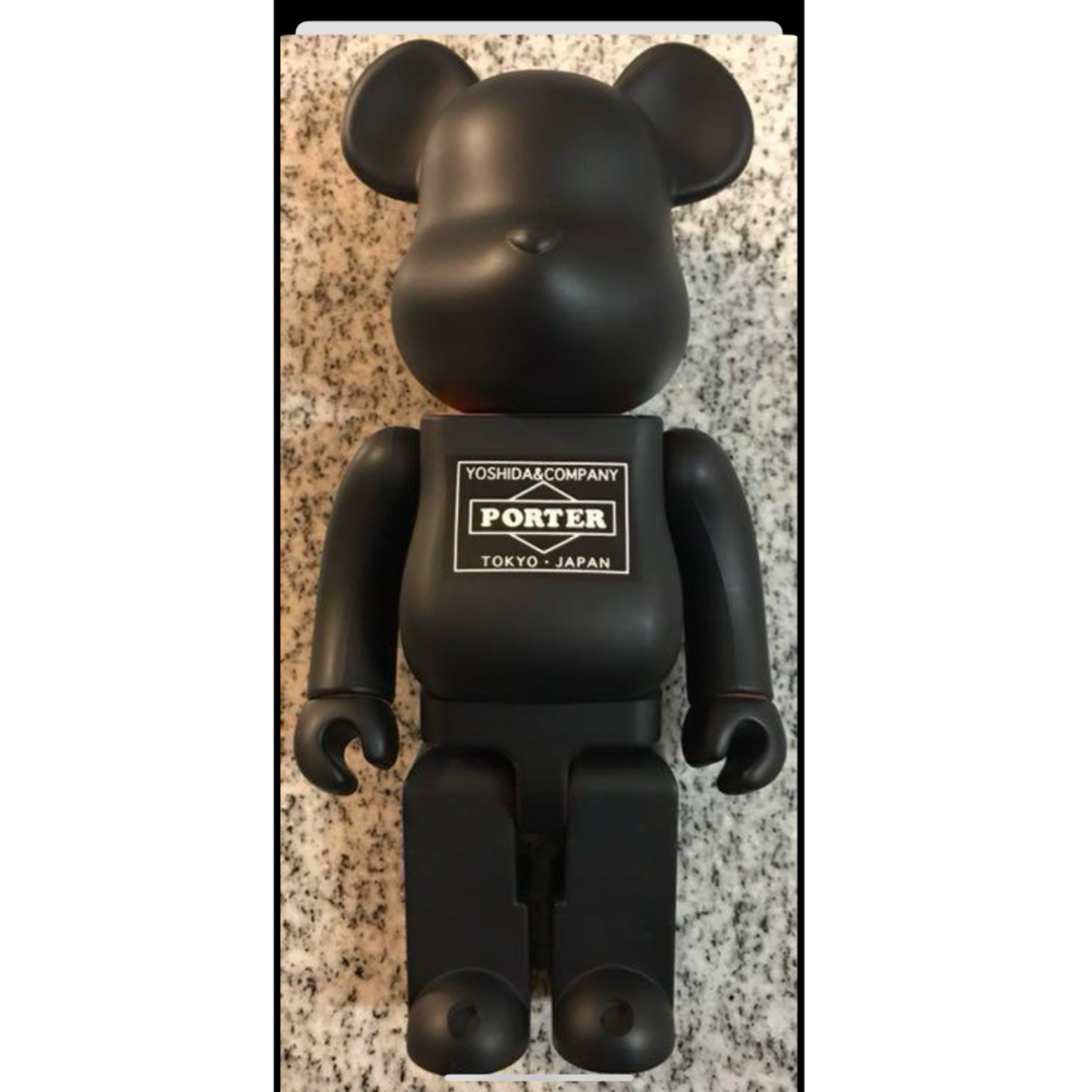 BE@RBRICK(ベアブリック)のベアブリック 400% PORTER ハンドメイドのおもちゃ(フィギュア)の商品写真