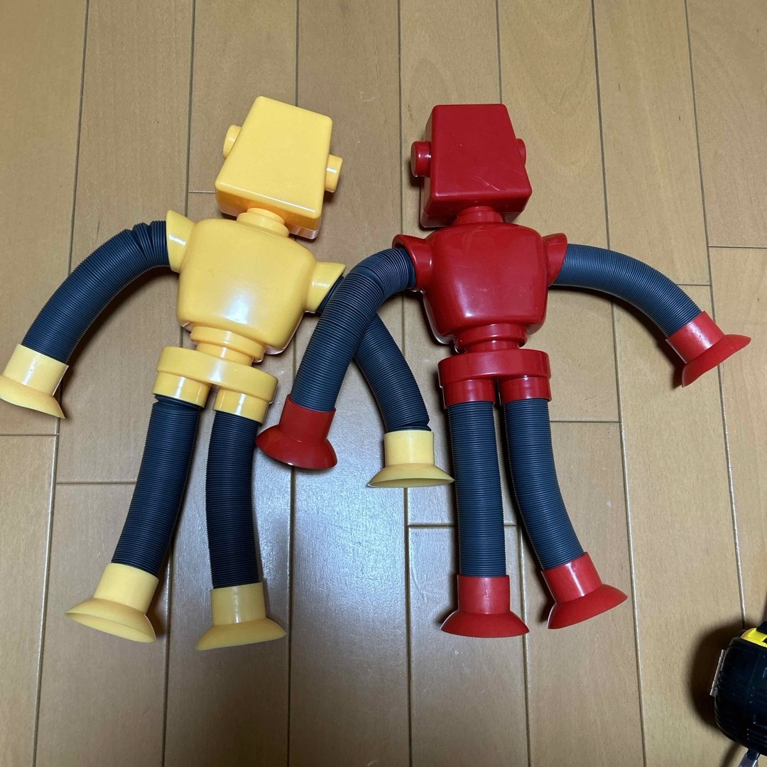 ポップチューブ ロボット BIG 約34㌢ 2個セット キッズ/ベビー/マタニティのおもちゃ(ぬいぐるみ/人形)の商品写真