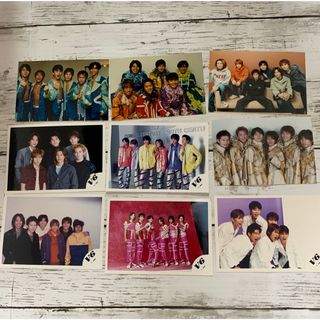 ブイシックス(V6)のV6 公式写真 9枚セット(アイドルグッズ)