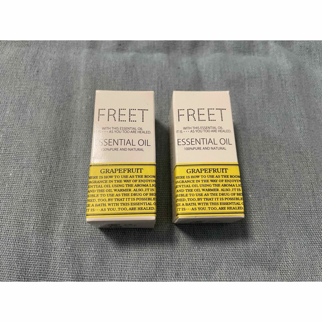 【新品】FREET フリートエッセンシャルオイル　2本 コスメ/美容のリラクゼーション(エッセンシャルオイル（精油）)の商品写真
