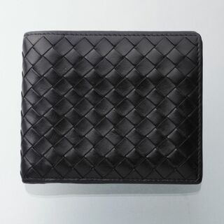 ボッテガ(Bottega Veneta) 折り財布(メンズ)（ブラック/黒色系）の通販