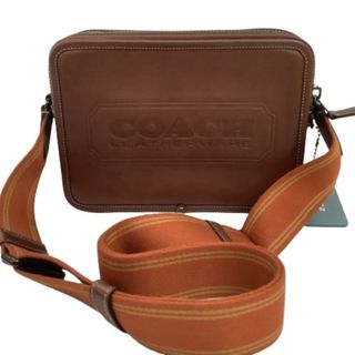 コーチ(COACH)の♪♪COACH コーチ チャーター クロスボディ 24・コーチ バッジ ボディーバッグ E2244-CC078 ブラウン(ボディーバッグ)