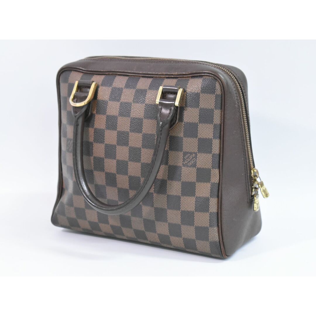 LOUIS VUITTON(ルイヴィトン)の本物 ルイヴィトン LOUIS VUITTON LV ブレラ ダミエ エベヌ ハンドバッグ トートバッグ ブラウン N51150 Brera ビトン バッグ 中古 レディースのバッグ(ハンドバッグ)の商品写真