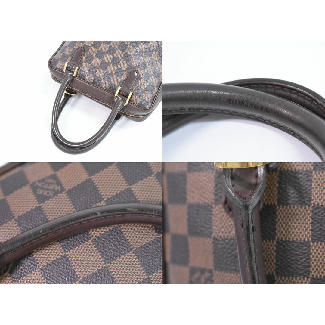 LOUIS VUITTON(ルイヴィトン)の本物 ルイヴィトン LOUIS VUITTON LV ブレラ ダミエ エベヌ ハンドバッグ トートバッグ ブラウン N51150 Brera ビトン バッグ 中古 レディースのバッグ(ハンドバッグ)の商品写真