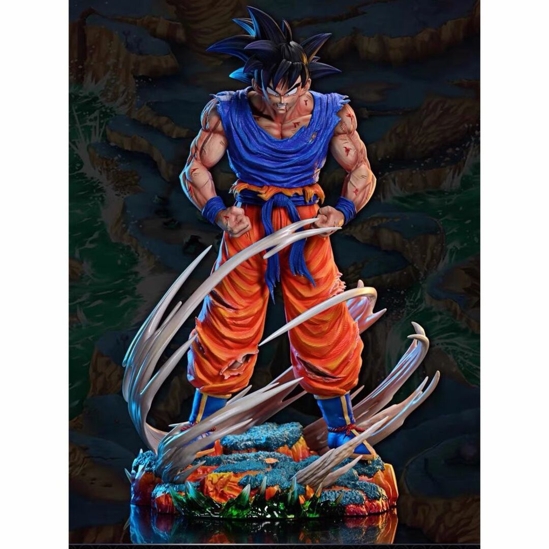 最新 超サイヤ人 ドラゴンボール 孫悟空 1 フィギュア ガレージキット 孫悟空