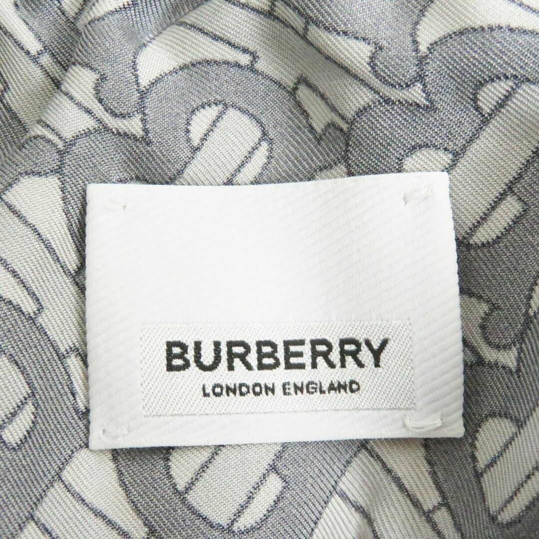 BURBERRY(バーバリー)の極美品□BURBERRY/バーバリー 8048874 TBモノグラム ロゴ総柄 シルク100％ ショートパンツ/短パン グレー XXS イタリア製 正規品 メンズ メンズのパンツ(ショートパンツ)の商品写真