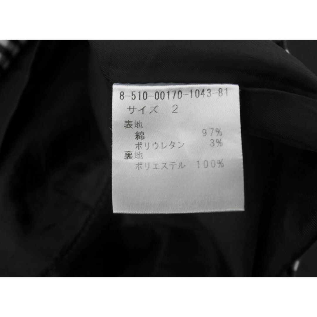 MISCH MASCH(ミッシュマッシュ)のMISCH MASCH ミッシュマッシュ ギンガムチェック タイト スカート size2/白ｘ黒 ■■ レディース レディースのスカート(ミニスカート)の商品写真