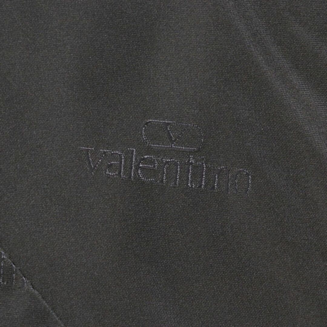 VALENTINO(ヴァレンティノ)の美品▼VALENTINO ヴァレンティノ フィッチ 裏地ロゴ柄 本毛皮ロングコート クリーム×ブラウン F 毛質艶やか・柔らか◎ レディースのジャケット/アウター(毛皮/ファーコート)の商品写真