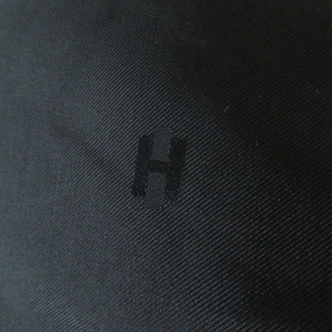 Hermes(エルメス)の美品◎フランス製 HERMES エルメス 2016年 レディース バックHデザイン ウール 台形スカート ブラック 黒 34 シンプル◎ レディースのスカート(ひざ丈スカート)の商品写真