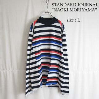 ナナナナサーカ(77CIRCA)のSTANDARD JOURNAL ハイネック ボーダー バスクシャツ カットソー(Tシャツ/カットソー(七分/長袖))