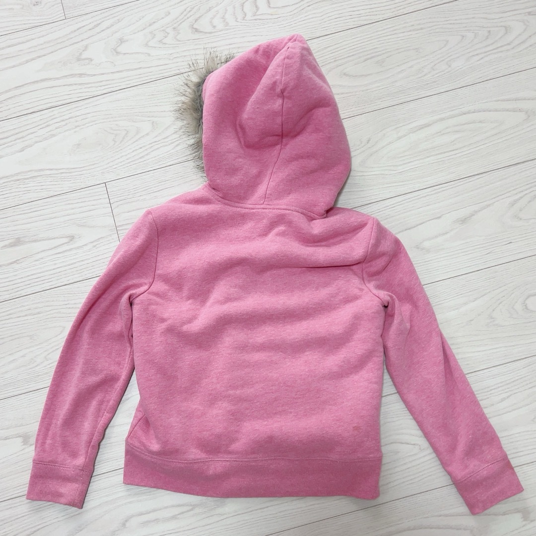 GAP Kids(ギャップキッズ)のGAP子供服　裏起毛パーカー キッズ/ベビー/マタニティのキッズ服女の子用(90cm~)(ジャケット/上着)の商品写真