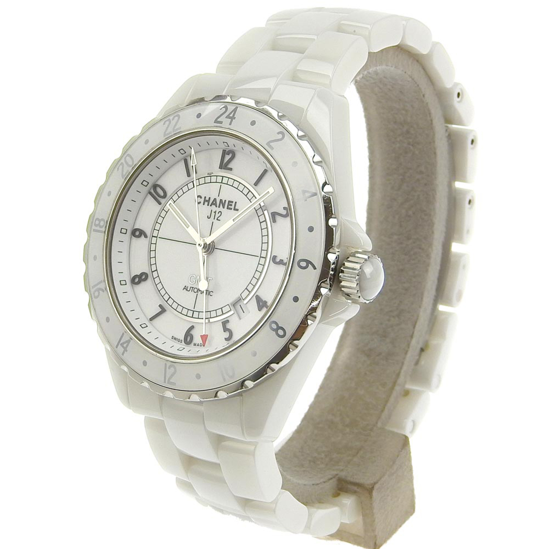 【送料無料ライン/39ショップ】 CHANEL メンズ GMT J12 CHANEL シャネル 超美品 【本物保証】 - J12