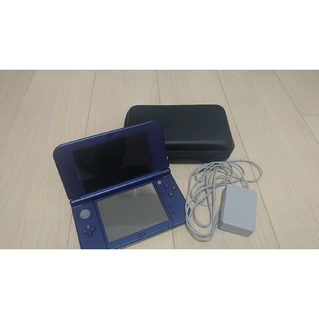 Newニンテンドー3DS LL メタリックブルー とげとげしく 本体 Newニンテンドー3DS LL メタリックブルー とげとげしく 本体