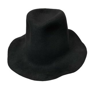 ポールハーデン(Paul Harnden)のREINHARD PLANK SPAVENTA LAPIN SB BLACK HAT ラビットファーフェルトハット スパヴェンタ ラパン 帽子 定価39,600円(ハット)