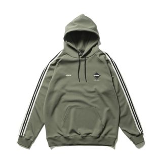 エフシーアールビー(F.C.R.B.)のL FCRB 24SS TRAINING TRACK HOODIE KHAKI(パーカー)