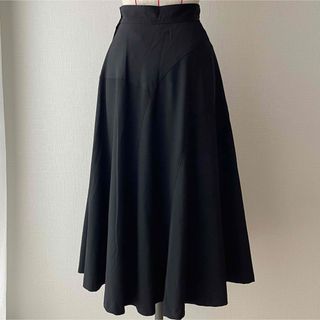 トリココムデギャルソン(tricot COMME des GARCONS)のtricot comme des garcons ヴィンテージ スカート 黒(ロングスカート)