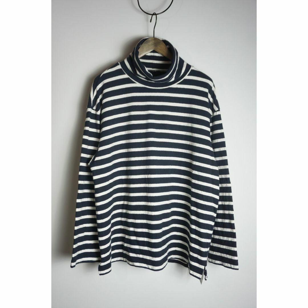 nest Robe - 美品23AW nest robe CONFECT ボーダーTシャツ 紺