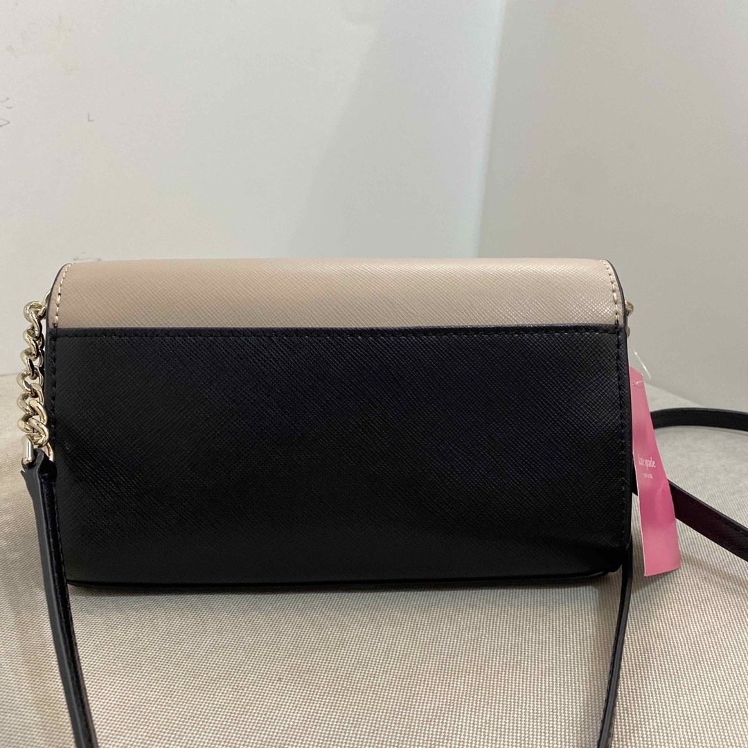 kate spade new york(ケイトスペードニューヨーク)のKate spade お財布バッグ　ベージュ×ブラック　 レディースのファッション小物(財布)の商品写真