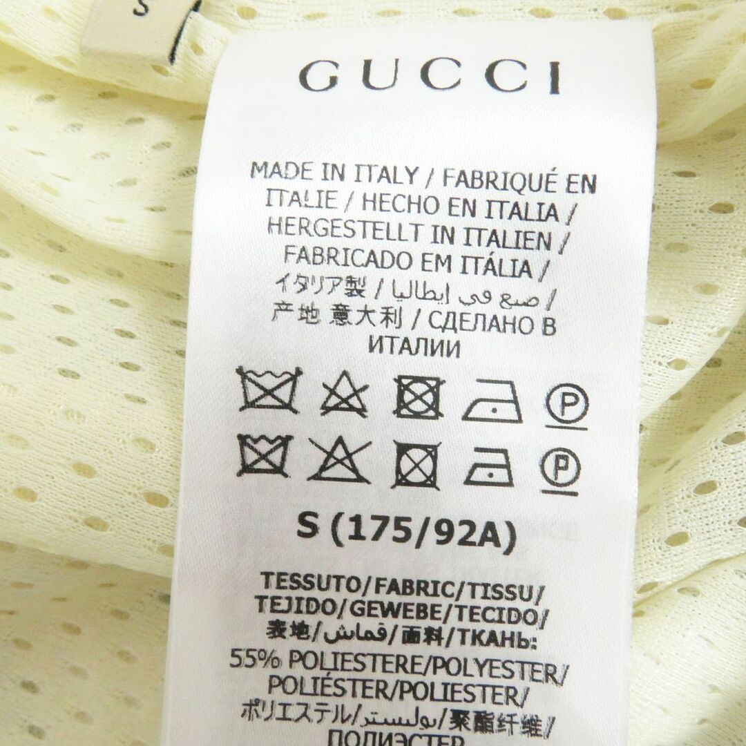 Gucci(グッチ)の未使用品□GUCCI×THE NORTH FACE 651321 グッチ ザ・ノースフェイス ロゴ総柄 ZIPUP トラックジャケット/ジャージ 白系 S 伊製 正規品 メンズのジャケット/アウター(ブルゾン)の商品写真