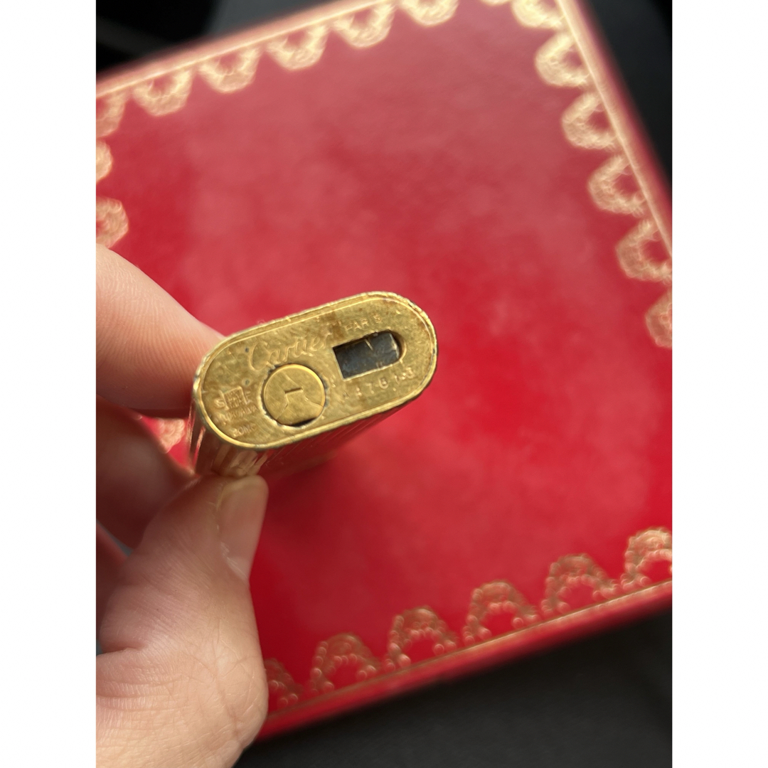 Cartier(カルティエ)のCartier ライター　ゴールドカラー メンズのファッション小物(タバコグッズ)の商品写真