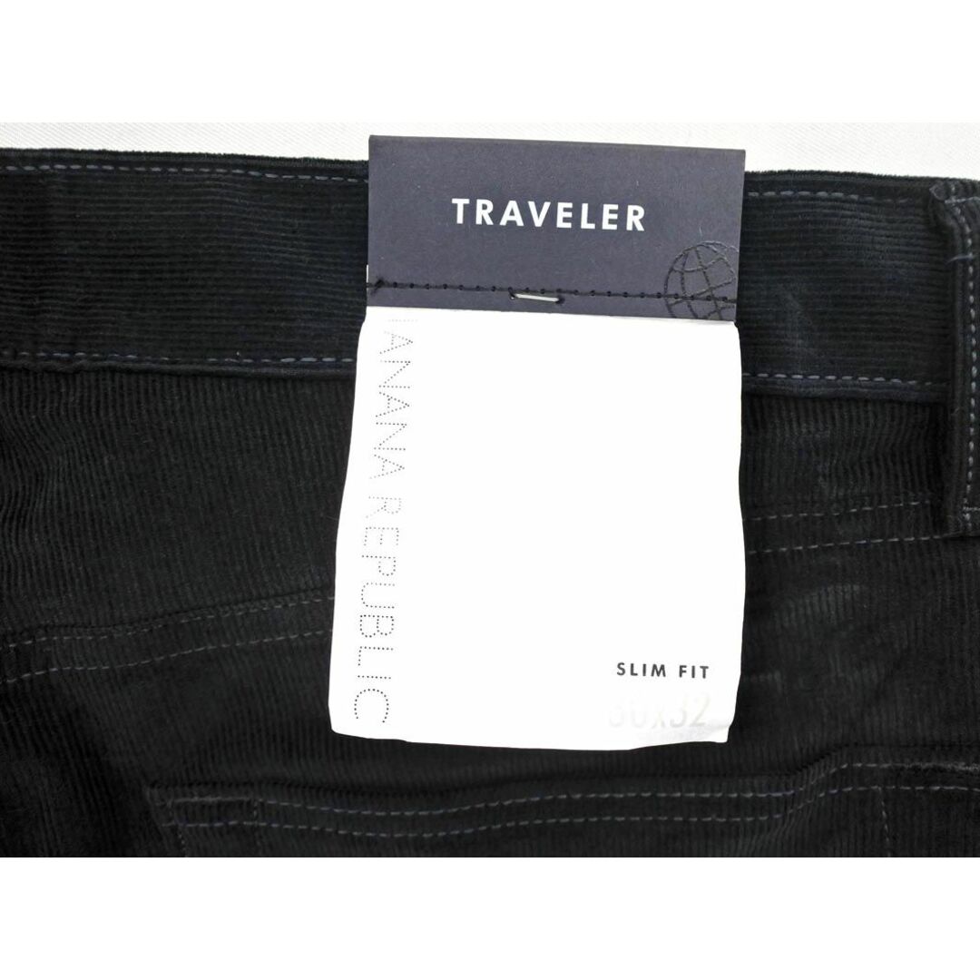 Banana Republic(バナナリパブリック)の新品 BANANA REPUBLIC バナナリパブリック TRAVELER SLIM FIT コーデュロイ パンツ size30/黒 ◇■ メンズ メンズのパンツ(その他)の商品写真