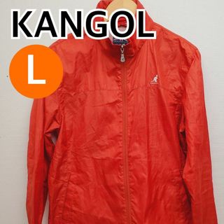 カンゴール(KANGOL)のKANGOL ジャンパー ジャケット ブルゾン レッド系 Lサイズ【CT71】(ナイロンジャケット)