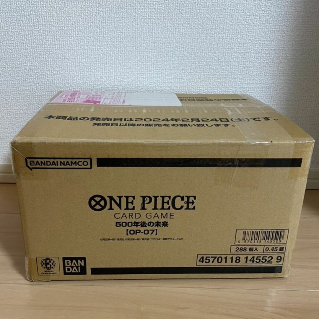 ONE PIECE - ※ 専用商品※　ワンピースカード500年後の未来【OP-07】新品未開封カートン