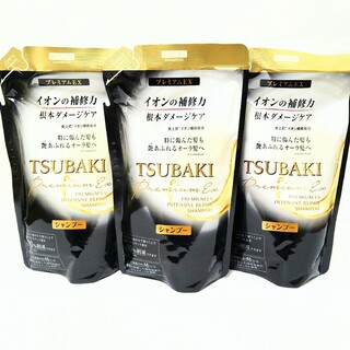 ツバキ(TSUBAKI（Shiseido）)のTSUBAKI　プレミアムEX　インテンシブリペアシャンプー　詰替330×3袋(シャンプー)