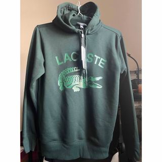 ラコステ(LACOSTE)の新品　ラコステ　グリーン　パーカー(パーカー)