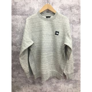 ザノースフェイス(THE NORTH FACE)のTHE NORTH FACE HEATHER LOGO CREW ノースフェイス ヘザーロゴクルー スウェット M【3582-004】(スウェット)