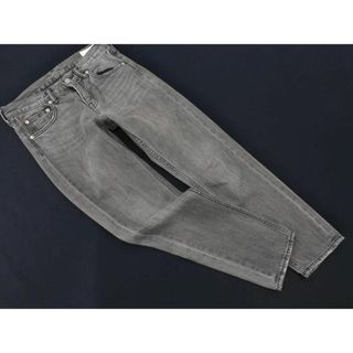 ユナイテッドアローズ(UNITED ARROWS)のgreen label relaxing グリーンレーベルリラクシング ユナイテッドアローズ テーパード デニムパンツ size34/グレー ■■ レディース(デニム/ジーンズ)