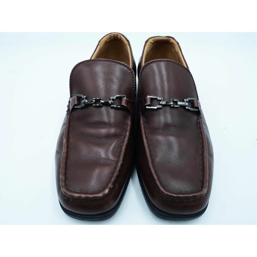 BURBERRY(バーバリー)のBURBERRY バーバリー レザー ローファー シューズ size24.5ｃm/茶  ■■ メンズ メンズの靴/シューズ(その他)の商品写真