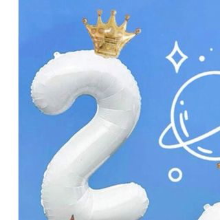 ナンバーバルーン　誕生日　お祝い　ナンバー0(その他)