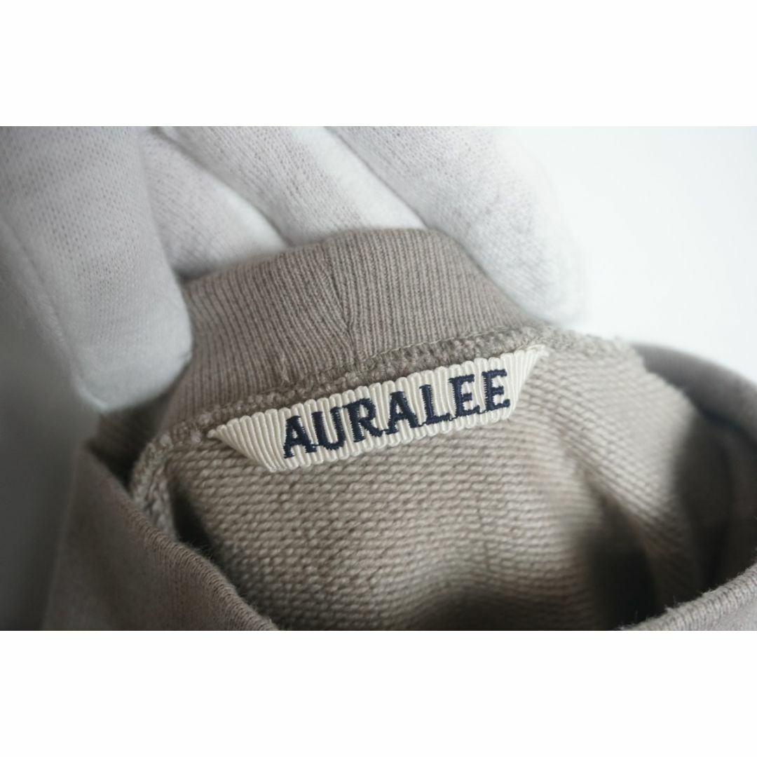 AURALEE(オーラリー)の美品21AW AURALEE モックネック スウェット ベージュ220O▲ メンズのトップス(スウェット)の商品写真