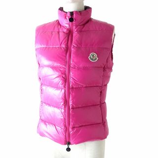MONCLER - モンクレール ダウンドッキング革ライダースベストの通販 by MONCLER - モンクレール ダウンドッキング革ライダースベストの通販 by