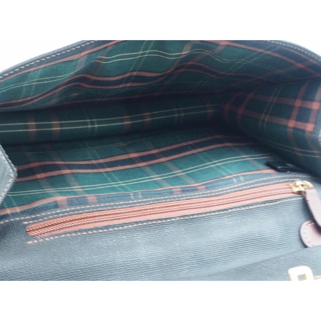Dunhill(ダンヒル)のdunhill ダンヒル クラッチ バッグ 茶ｘ黒 ■■ メンズ メンズのバッグ(セカンドバッグ/クラッチバッグ)の商品写真