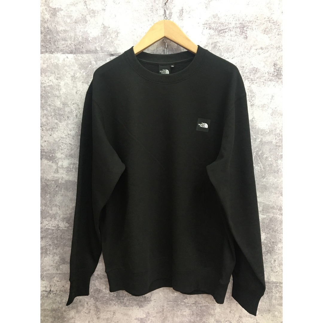 THE NORTH FACE(ザノースフェイス)のTHE NORTH FACE HEATHER LOGO CREW ノースフェイス ヘザーロゴクルー スウェット ブラック XL【3584-004】 メンズのトップス(スウェット)の商品写真