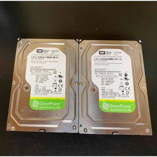 ウェスタンデジタル(Western Digital)のHDD  Western Digital 1TB   2台セット(PCパーツ)