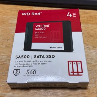 ウェスタンデジタル(Western Digital)のWestern Digital WD RED SA500 4TB(PCパーツ)