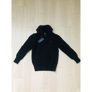 ポロラルフローレン(POLO RALPH LAUREN)のPOLO RALPH LAUREN 黒ｾｰﾀｰ ｻｲｽﾞ6(ニット)