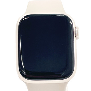 アップル(Apple)のアップル 腕時計 アップルウォッチ シリーズ7 スポーツバンド セルラ(腕時計)