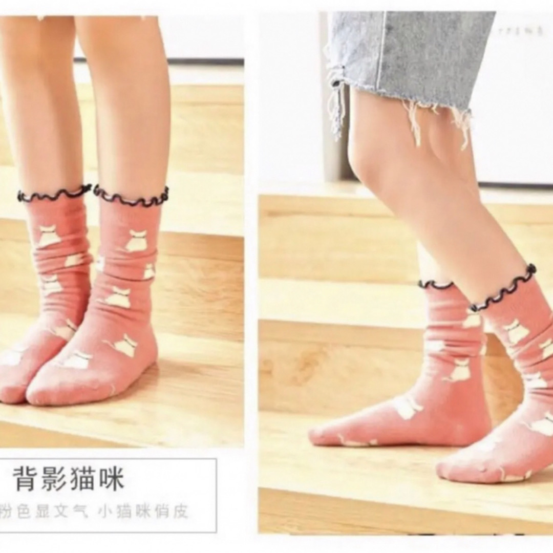 ENDO SOCKS 可愛い柄たくさんの子供のハイソックス お得セール品 キッズ/ベビー/マタニティのこども用ファッション小物(靴下/タイツ)の商品写真