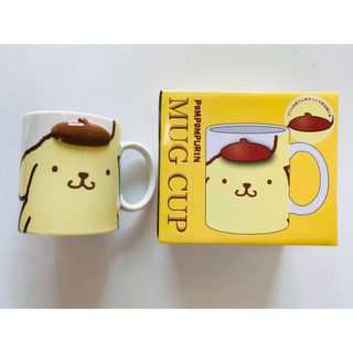 ポムポムプリン　ぷっくりマグカップ　マグカップ　カップ　コップ　グラス　食器