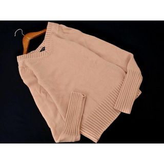 エムプルミエ(M-premier)のM-PREMIER エムプルミエ ウール100% Vネック ニット セーター size36/ピンク ◇■ レディース(ニット/セーター)