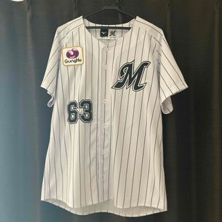 チバロッテマリーンズ(千葉ロッテマリーンズ)の千葉ロッテ　和田選手　レプリカユニフォーム(応援グッズ)