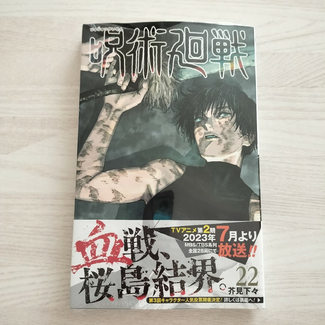 集英社(シュウエイシャ)の呪術廻戦 22巻 エンタメ/ホビーの漫画(その他)の商品写真